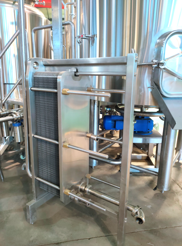 beer brewing equipmen brewery system heat exchanger